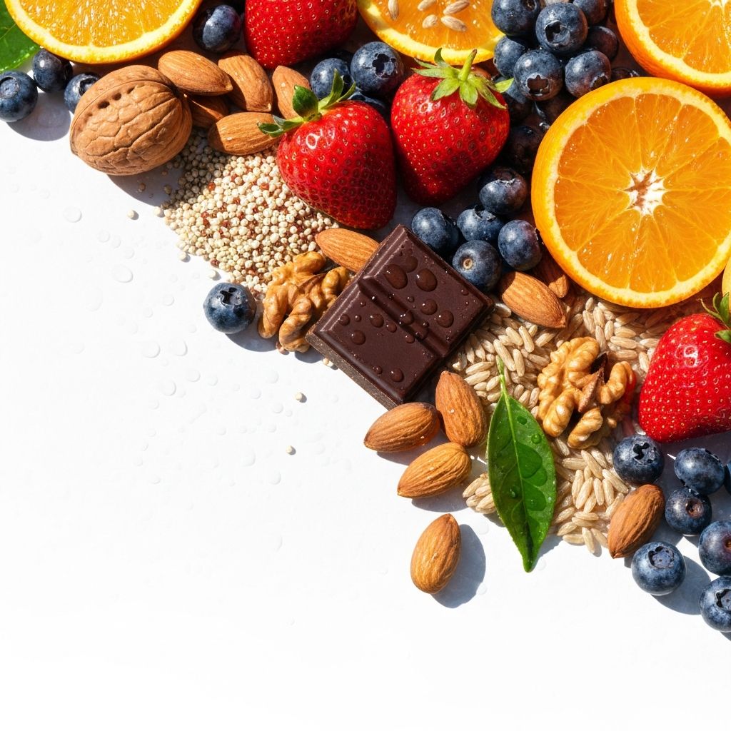 Nutritious foods supporting energy